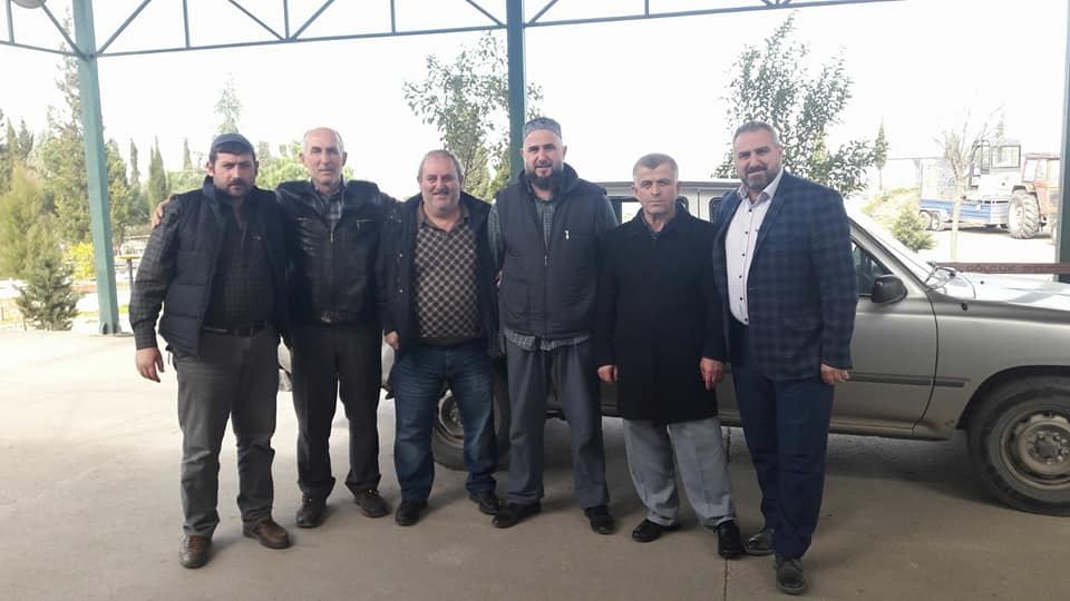 Umre’den Dönen Fikri Çelik Amcamızı, Mehmet Özbay ve Cemil Özbay’ı İşyerlerinde Ziyaret Ettik.